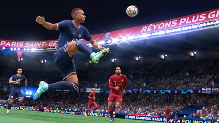 mbappé dans le jeu fifa 22