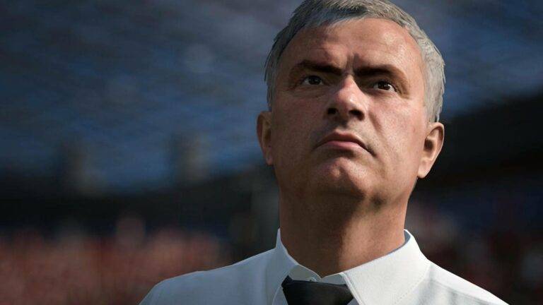 Mourinho dans le jeu fifa 22