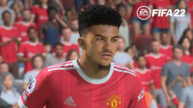 Jadon Sancho sur Fifa 22