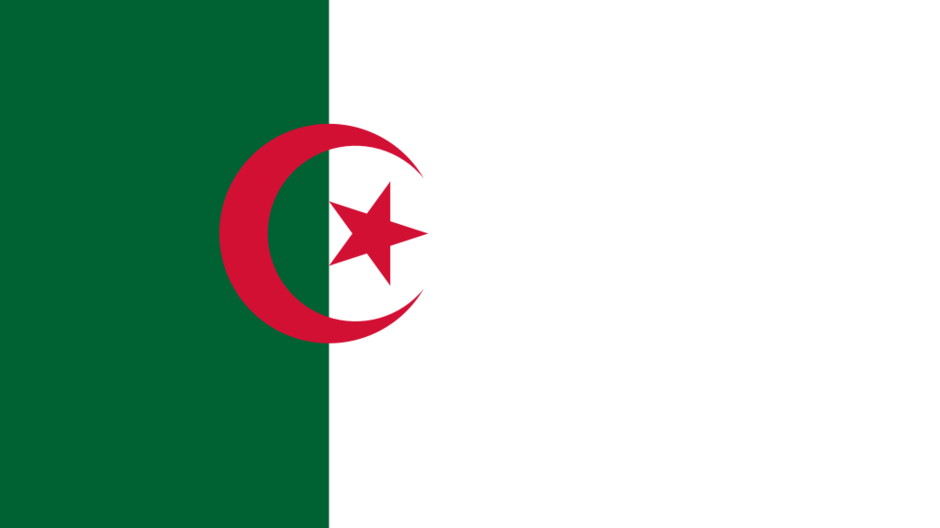 drapeau de l'Algérie