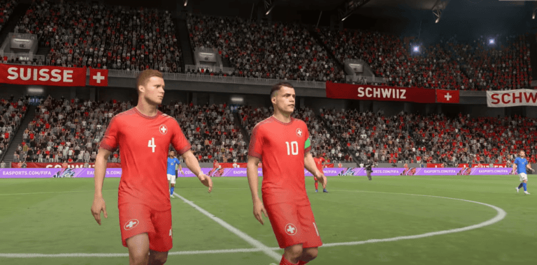 Suisse sur Fifa 22